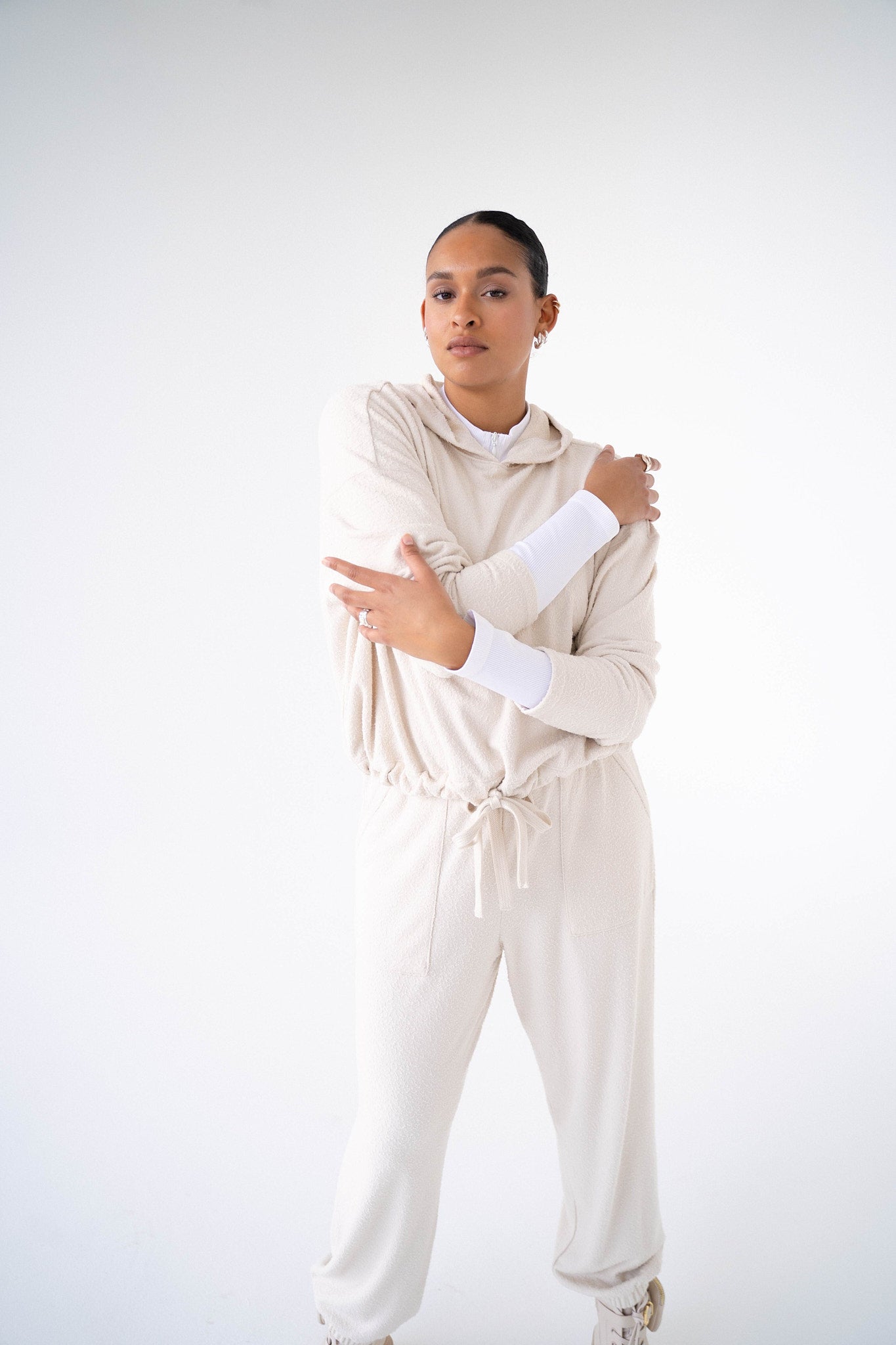 Soft hoodie sweatshirt