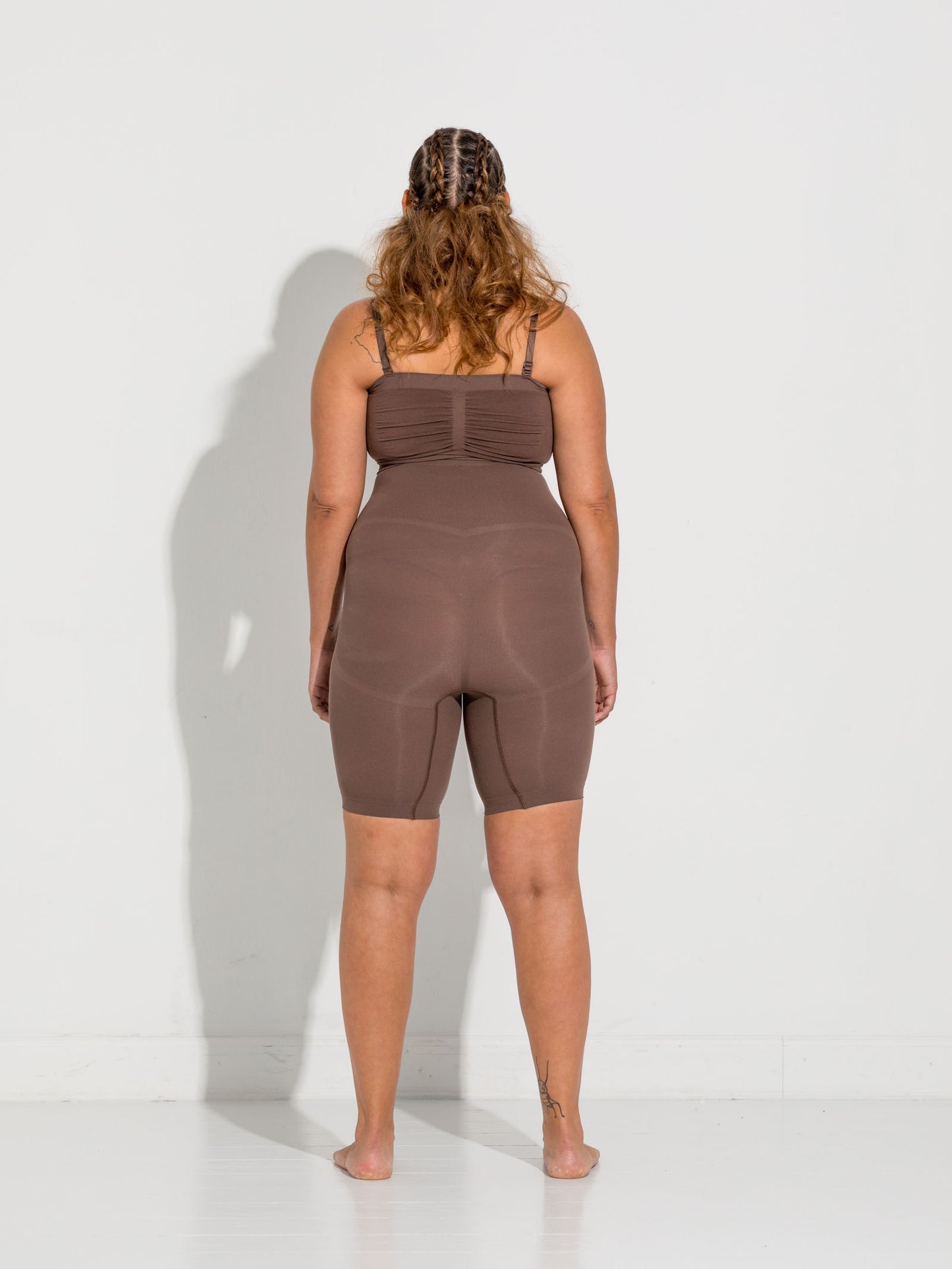 Alturra Highwaist Shaping Shorts - Chocolate