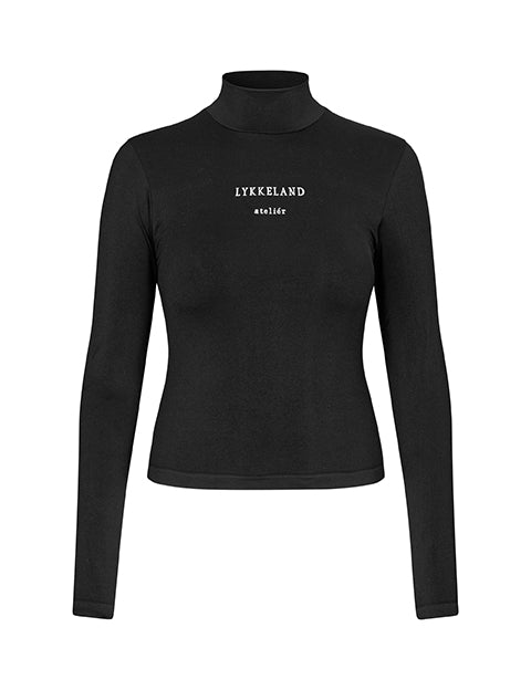 Faye High Neck w. Logo