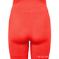 Honest Midwaist Shorts w/Logo - Crush Red (Lev. Februar 2026)