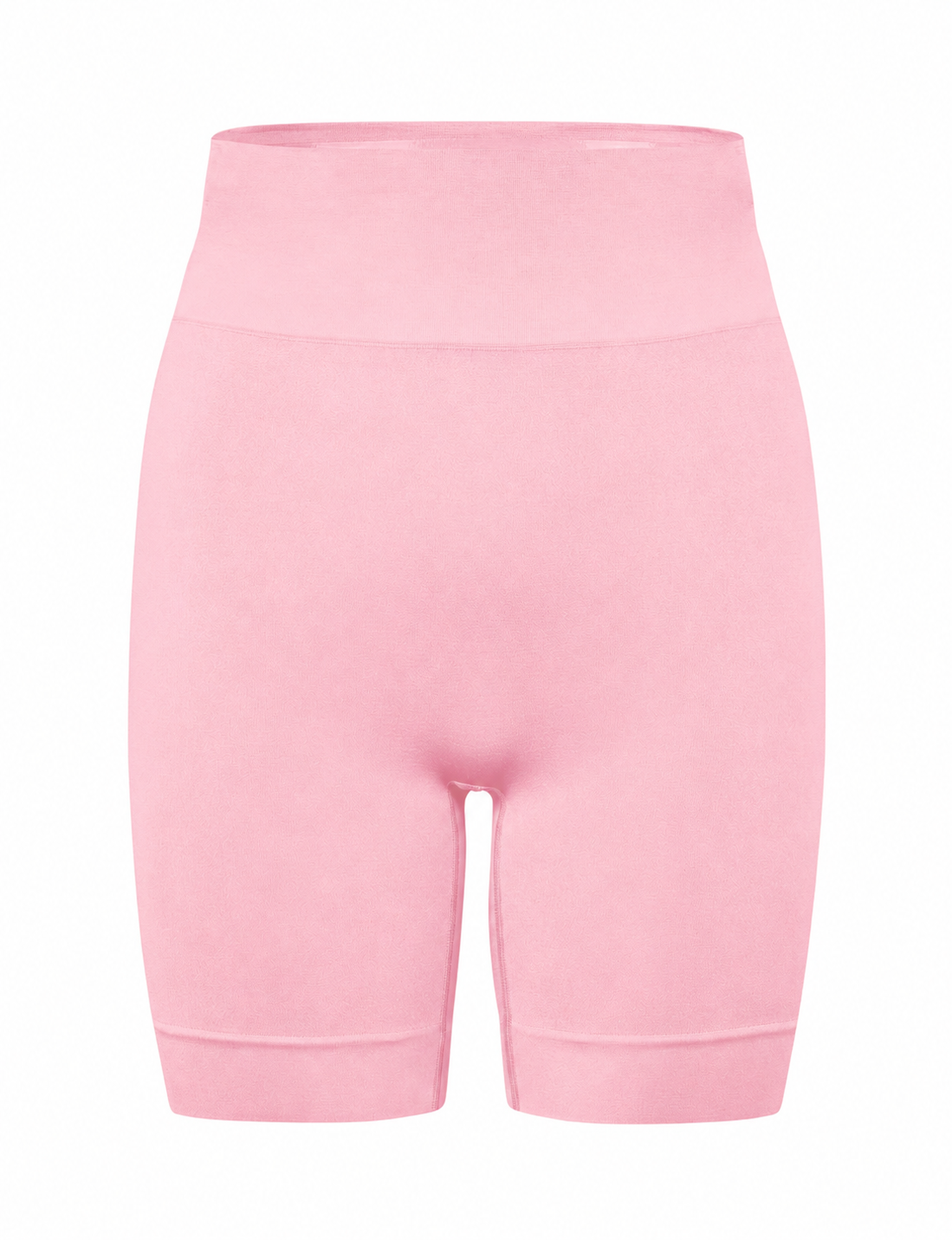 Honest Midwaist Shorts w/Logo Functional Comfort- Cream Pink