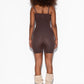 Alturra Highwaist Shaping Shorts - Chocolate