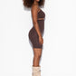 Alturra Highwaist Shaping Shorts - Chocolate