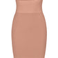Second Skin High waist tube skirt - Tan