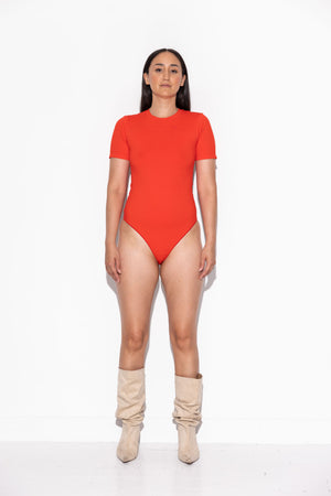 Fearless Bodystocking w/Logo - Crush Red (Lev. Februar 2026)