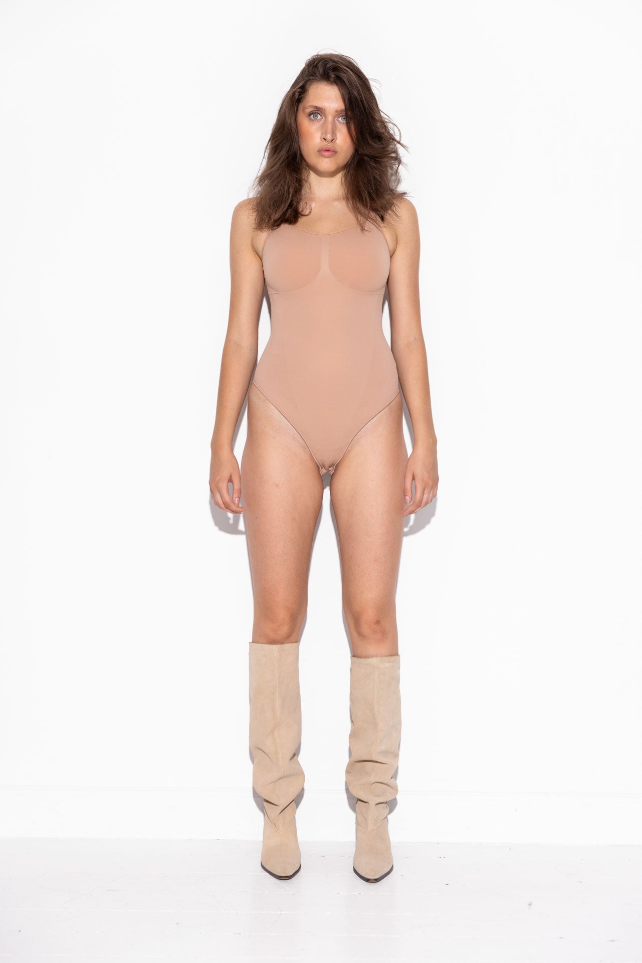 Coco Shapewear Bodysuit - Tan