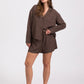 Snuggle pajama shirt - Chocolate