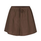 Snuggle pajama shorts - Chocolate